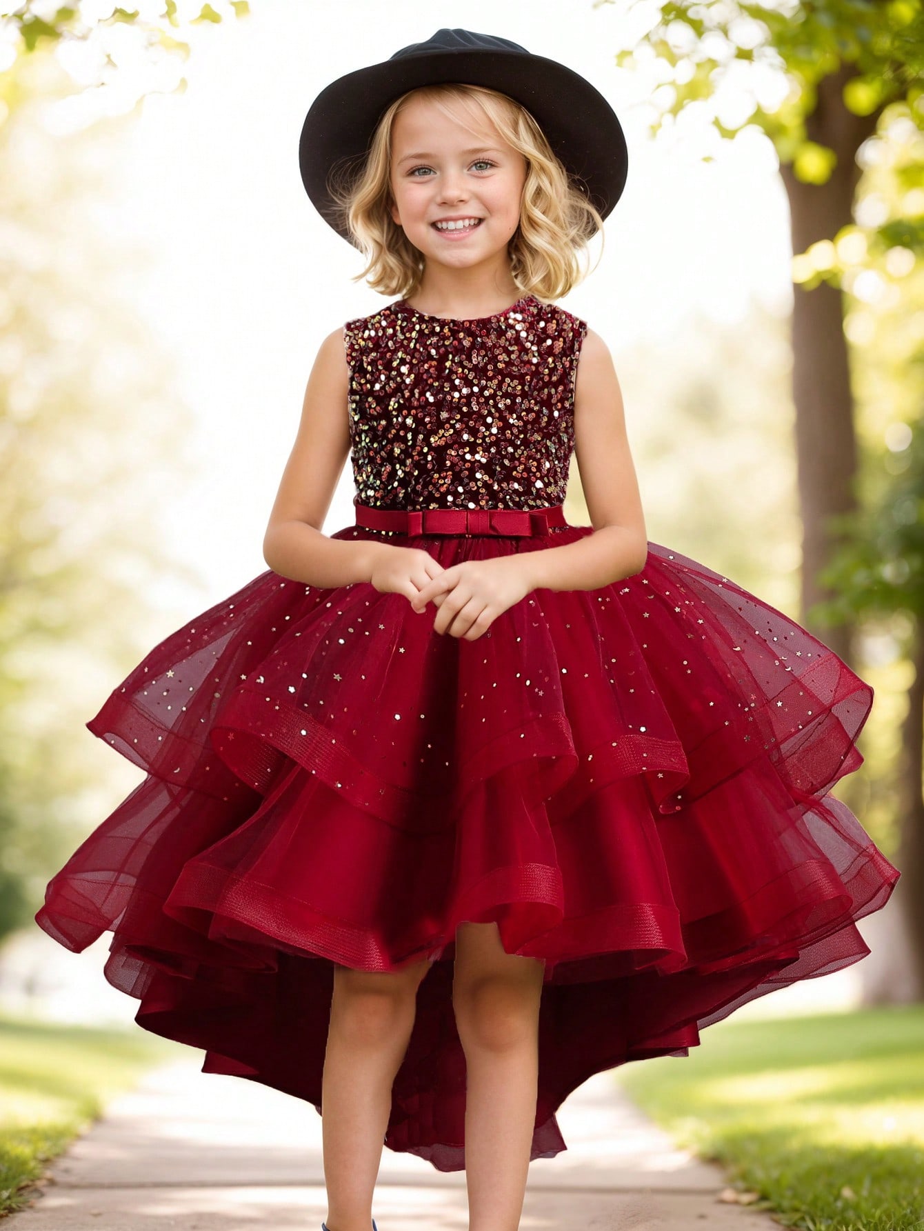 Baby Girl Princess Floral Sequ - đánh giá và giá Baby Clothing Dresser
