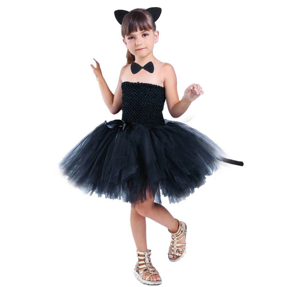 Cute Black Cat Tutu Dress Baby - đánh giá và giá Baby Clothing Usa