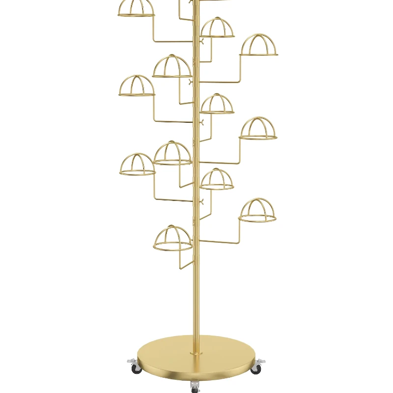 Hat display stand Floor-to-cei - đánh giá và giá Baby Clothing Hanging Rack