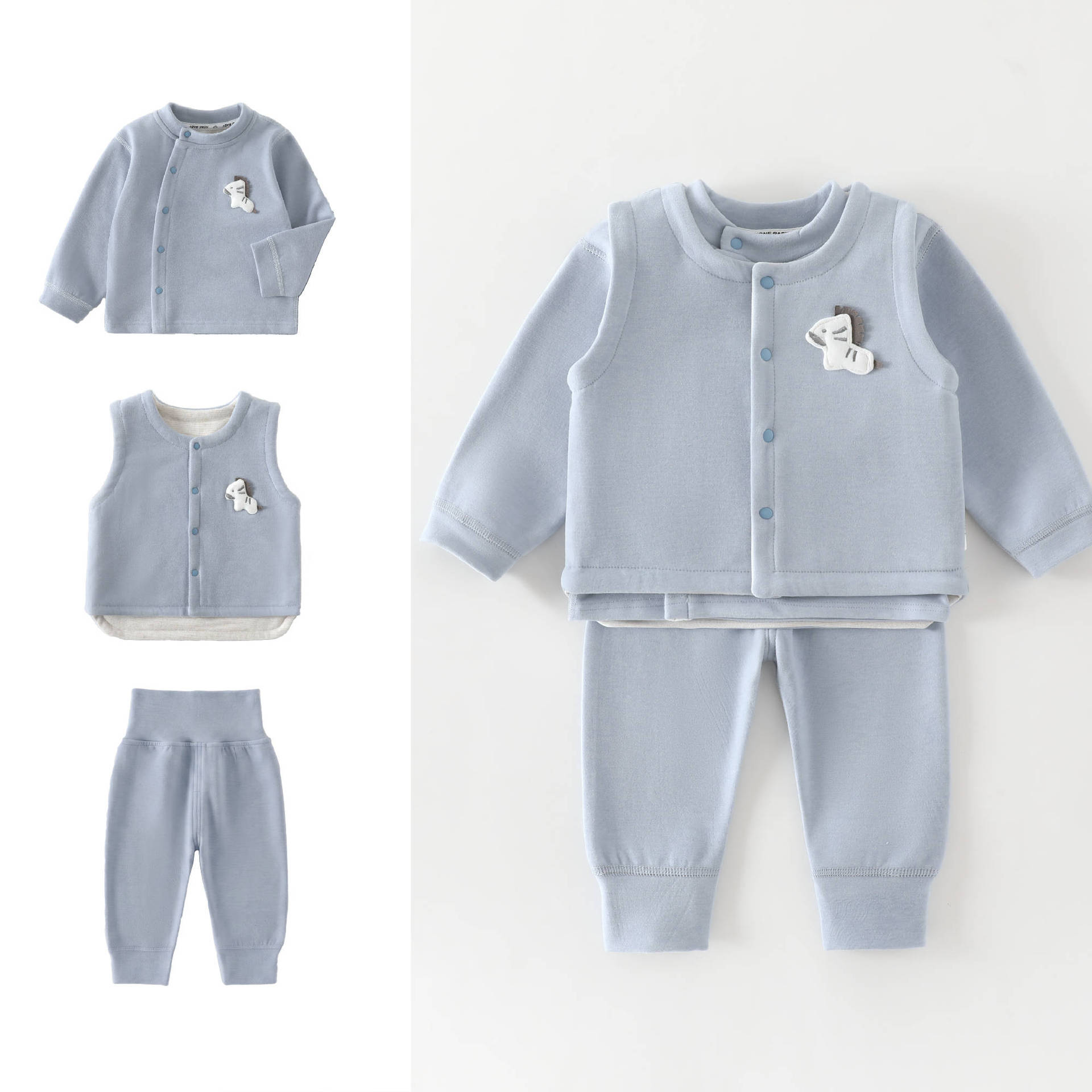 0-4 Year Old Baby Vest+long Sl - đánh giá và giá Baby Clothing High Quality